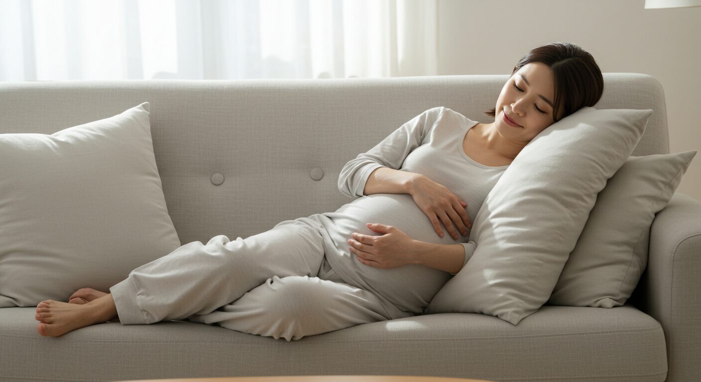 リカバリーウェアは妊婦も使える?赤ちゃんの安全性と睡眠の質を考える