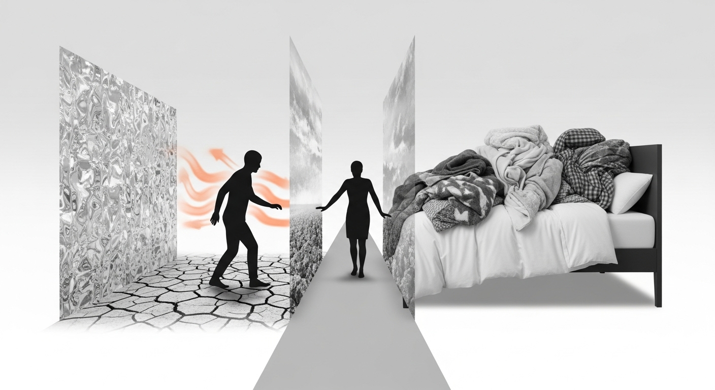 冬に寝付きが悪くなる理由