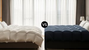 BAKUNE掛け布団WARMと羽毛布団の違い|7項目で徹底比較