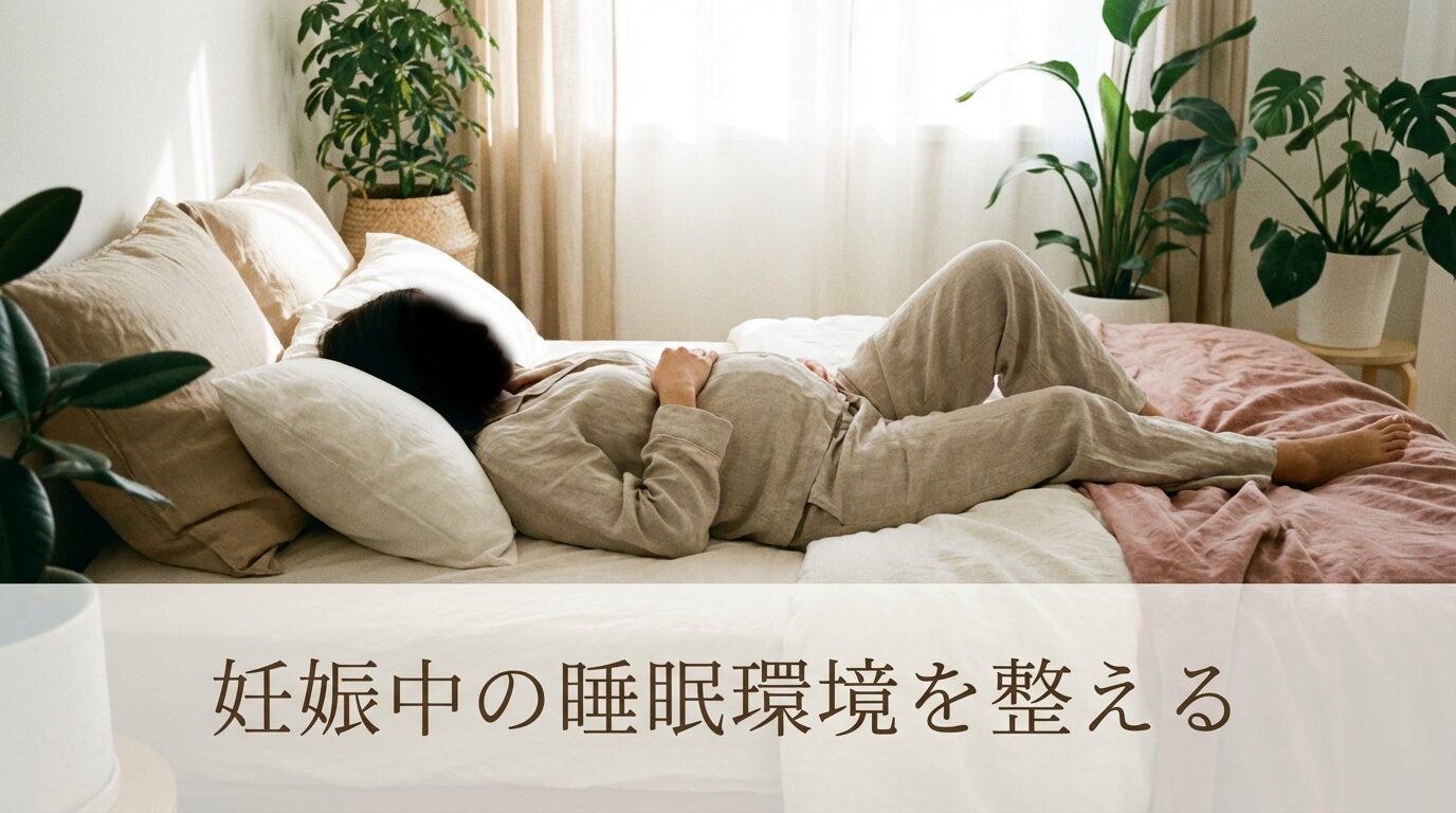 妊娠中の睡眠環境を整える。BAKUNEが"選ばれるマタニティパジャマ"になる3つの理由と失敗しないサイズ選び