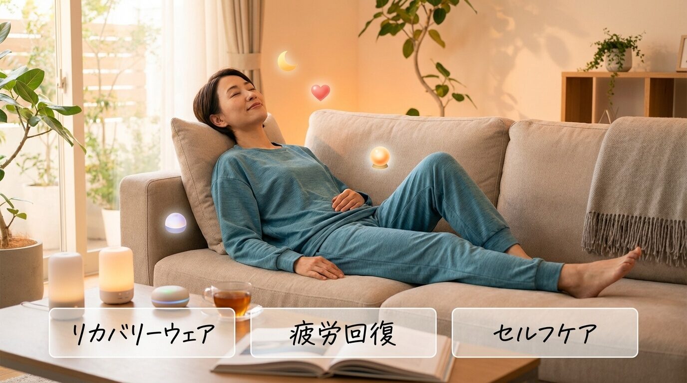 リカバリーウェアは過労死対策になる?疲労回復の仕組みと日々のセルフケアを解説