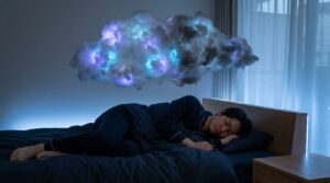 リカバリーウェアで「悪夢」を見る人がいる理由|深い睡眠とレム睡眠の反動を科学的に解説