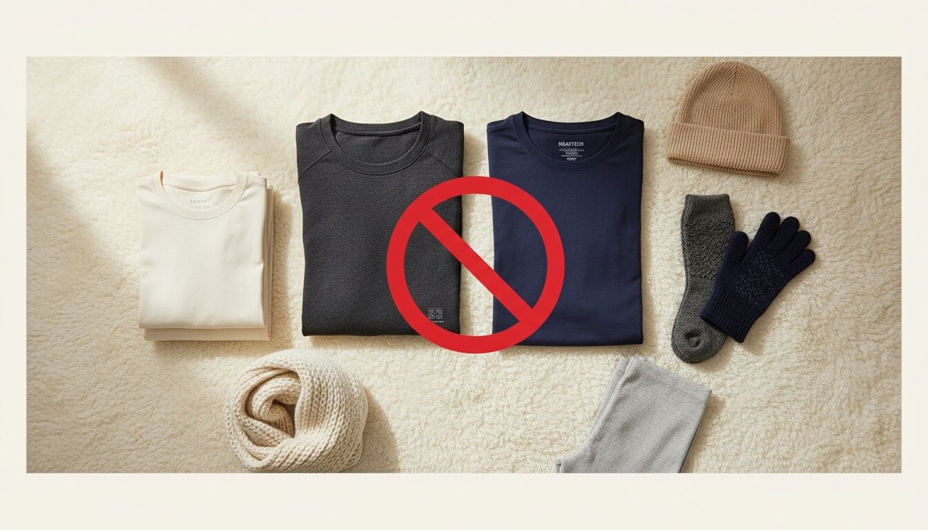 リカバリーウェアの下にヒートテックはNG？冬の重ね着で失敗しない正しい着方を徹底解説