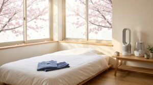 花粉症で眠れない夜を乗り越える！鼻づまり対策×リカバリーウェアBAKUNEで春の睡眠環境を整える方法