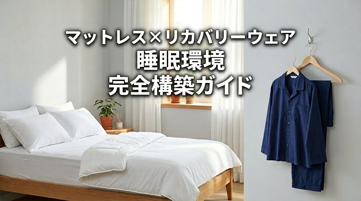 リカバリーウェアの効果をスマートウォッチで可視化|睡眠データの測定方法とBAKUNEの活用術