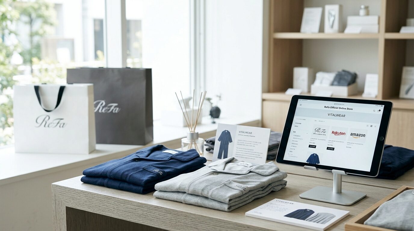 ReFa VITALWEARはどこで買える?公式・楽天・Amazon・店舗の違い【2026年最新】