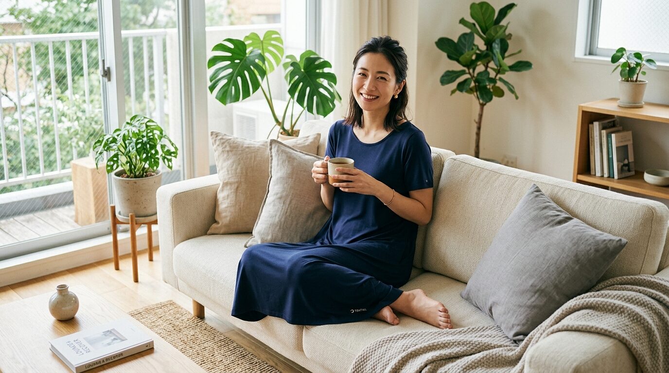 TENTIALスムースリカバリー半袖ワンピース（カップ付き）は買い？口コミ・サイズ感・他社比較・機能を徹底解説