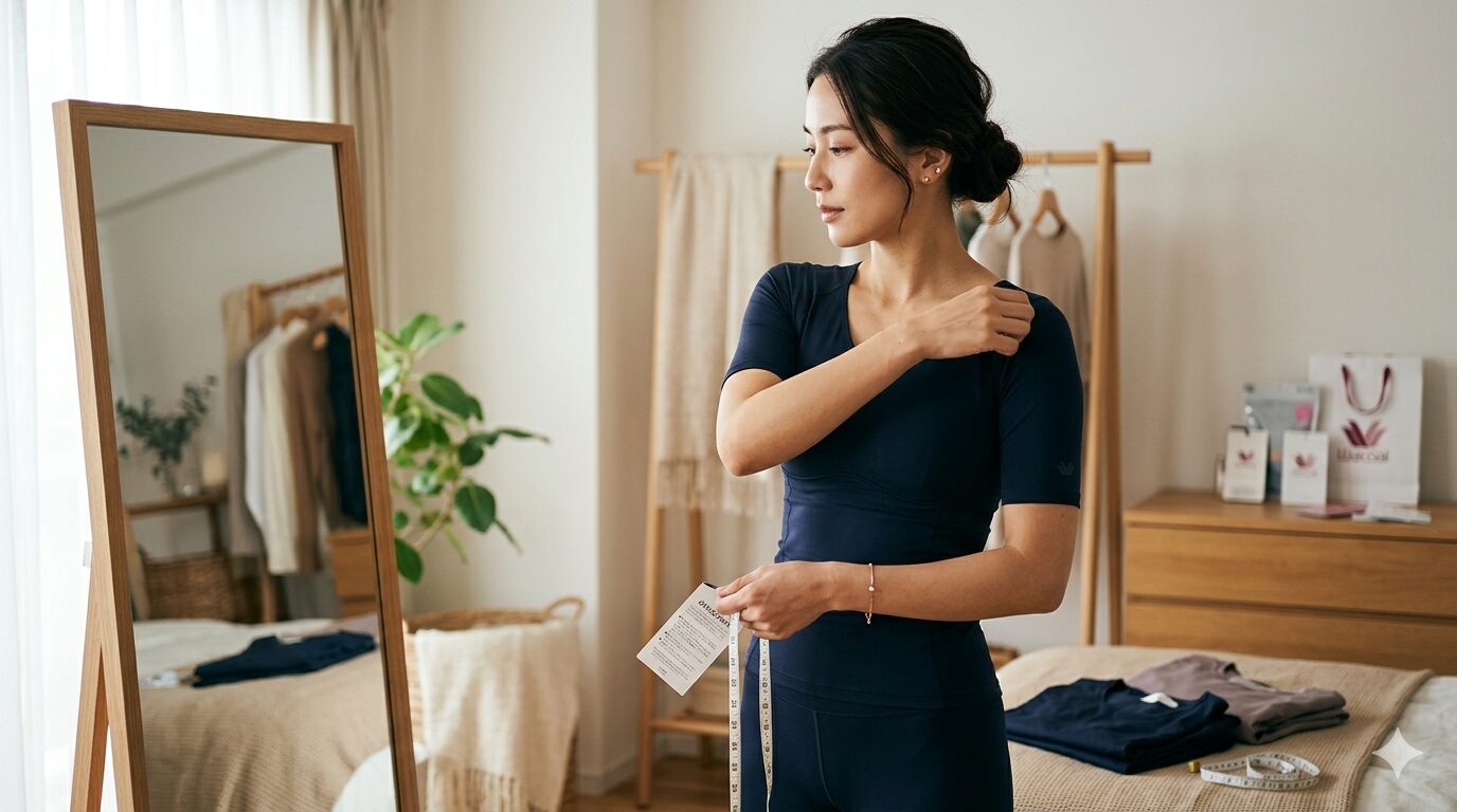 ワコール&RECOVERYのサイズ感を徹底解説|返品前に知っておきたい選び方と注意点
